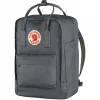 Mochila casual Fjällräven Kanken Laptop 15 polegadas Cinzento — 280×160×400 mm, Poliamida/PP/Vinil