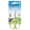 Tesoura WEDO 975 411 universal corte reto individual 114 mm, verde/branca