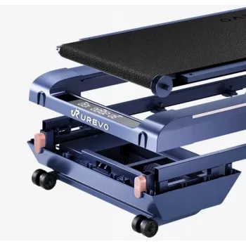 Passadeira UREVO CyberPad — superfície de corrida 419×1099 mm, motor 2,5 PS, velocidade 0,6–4 km/h, peso máximo do utilizador 120 kg