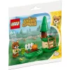 30662 Animal Crossing Monas Pumpkin Garden, brinquedo de construção Polybag