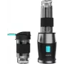 Batedeira Cecotec | Power Titanium 900 ProGo | Aparelho de mesa | 900 W | Capacidade do recipiente 2x0,57 L | Trituração de gelo | preto