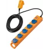 Brennenstuhl 1159900805 extensão para interiores com 5 tomadas AC, 5 m, amarelo (1159900805)