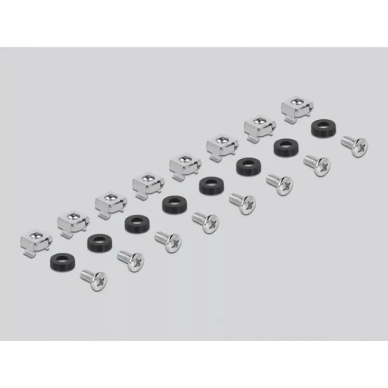Delock - Módulo para rack - preto - 1U - 48,3 cm (19 polegadas)