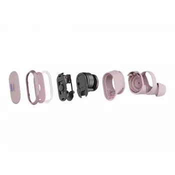 Logitech Zone True Wireless, auscultadores in-ear, ANC, rosé, rosa, in-ear, Bluetooth, 985-001090
