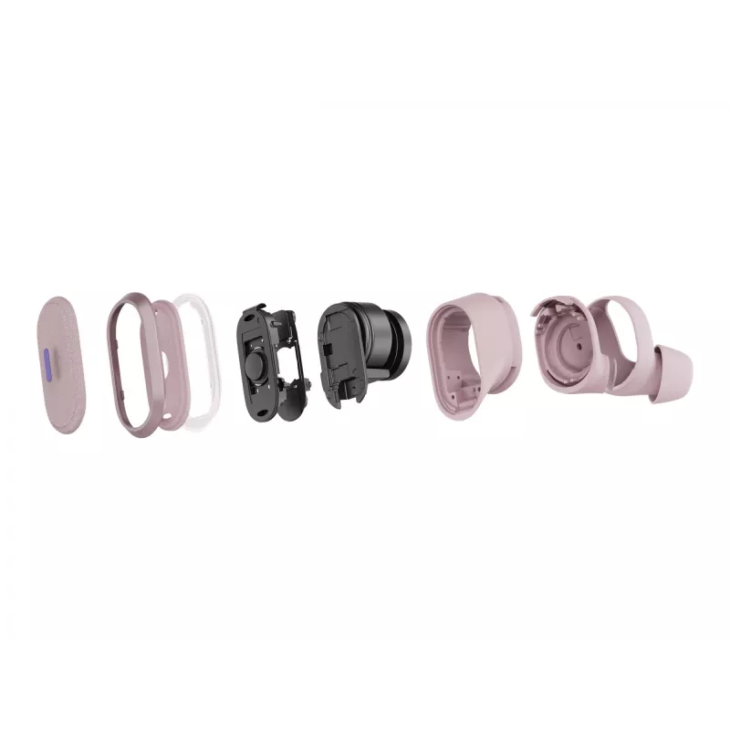 Logitech Zone True Wireless, auscultadores in-ear, ANC, rosé, rosa, in-ear, Bluetooth, 985-001090