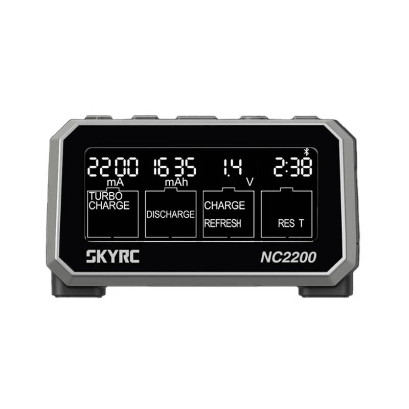 Carregador de baterias SKYRC NC2200 4 canais para células AA/AAA 2200mAh