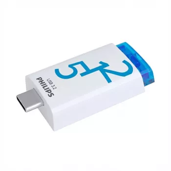 Pen USB Philips 512GB USB 3.2 Click Series Gen 1 USB-C