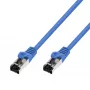 Cabo de patch Extralink Cat.8.1 S/FTP 5m 40G azul, cabo de rede de cobre