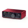 Interface de áudio Focusrite Scarlett Solo 4th Gen - 2 canais