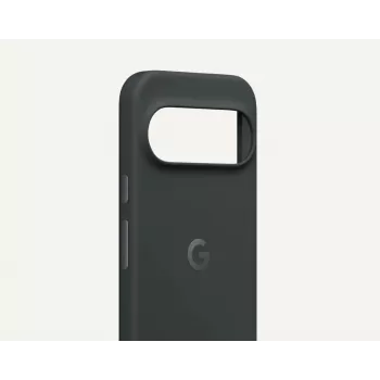 Capa para telemóvel Google Pixelsnap para Pixel 10 / Pixel 10 Pro, 6,3 polegadas (16 cm), silicone/microfibra/PC, preto