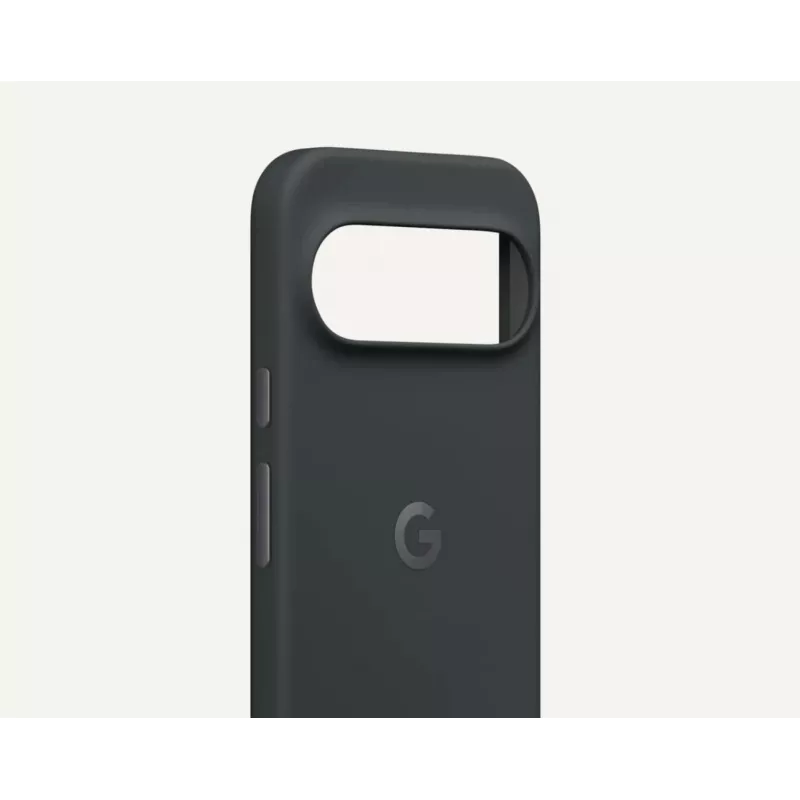 Capa para telemóvel Google Pixelsnap para Pixel 10 / Pixel 10 Pro, 6,3 polegadas (16 cm), silicone/microfibra/PC, preto