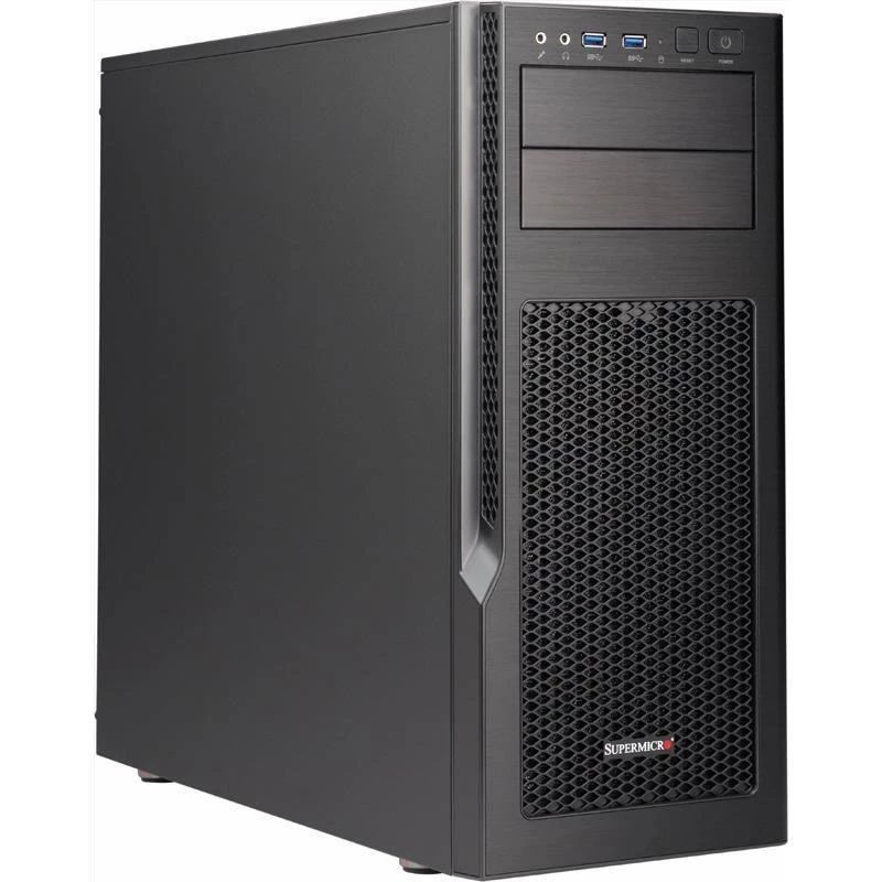 Caixa de computador Supermicro SuperChassis GS5A-754K Midi Tower preto, cinzento