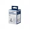 Adaptador de viagem universal GEMBIRD TPA-INT-01-W — entrada 100–250 V, ficha Type-G, dimensões compactas 84×56×85 mm