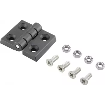 Basetech Dobradiça de plástico 60x45x8mm 60 mm 1 unid. (BT-1697227)