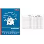 Caderno HERLITZ 840652 A4, 80 folhas, pautado