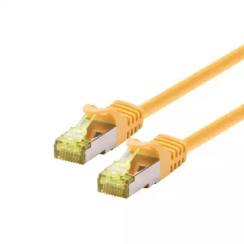 Cabo de rede LOGON SSTP Cat6a RJ-45 RJ-45 10 m amarelo
