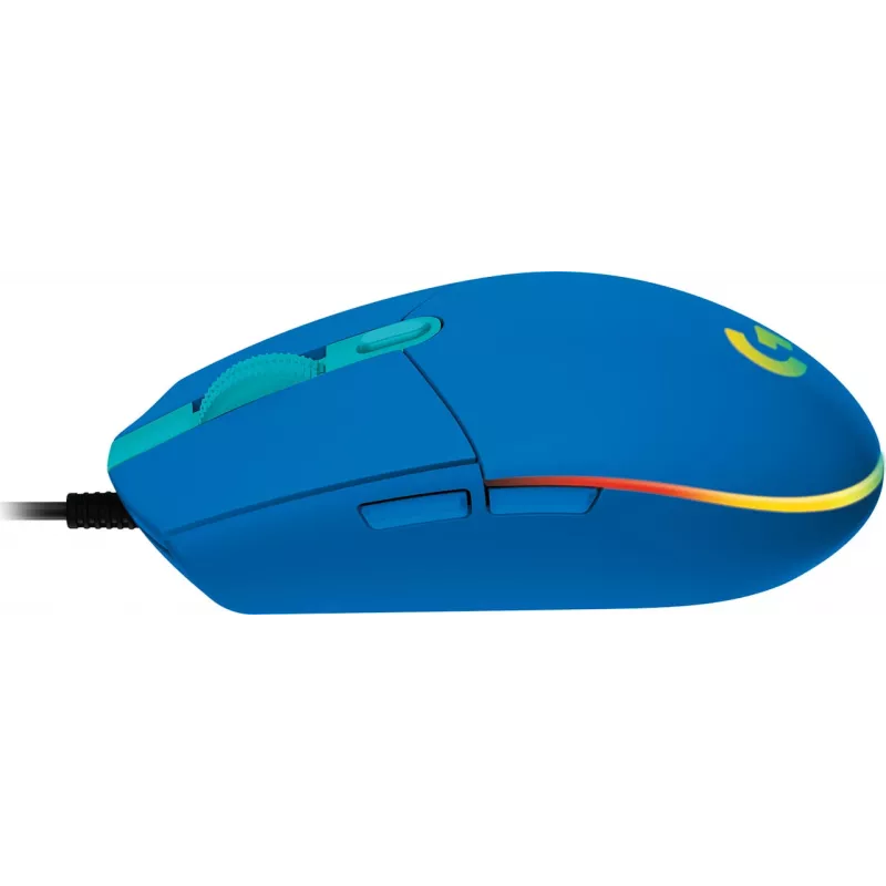 Logitech G102 LIGHTSYNC rato gaming, azul