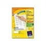 Etiquetas universais AVERY Zweckform QuickPEEL, 48 x 21 mm branco, margem contínua, ProNature – certificado FSC (3650)