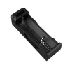 Carregador de baterias XTAR SC1 de slot único USB-C para células Li-Ion 18650, 1 slot, preto