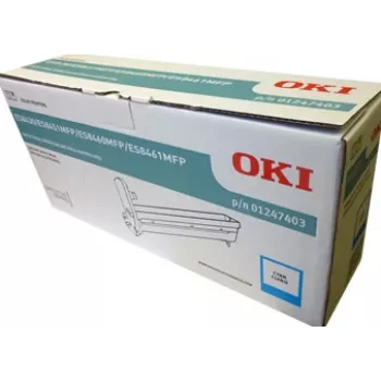 OKI EP cartucho - ciano - original - unidade de tambor - para ES 8430, 8451, 8460, 8461 (01247403)