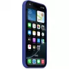 Capa de silicone Apple iPhone 16 Pro MagSafe ultramarino