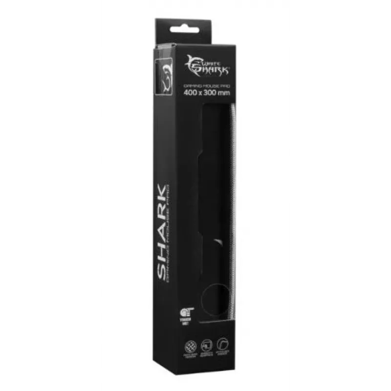 Tapete de rato White Shark MP-1966 Shark L 400x300mm