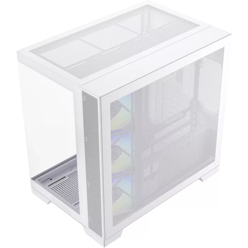 Caixa de PC Silentware View A-RGB White VIEWWHITE — Mid-Tower com iluminação A-RGB, versão branca