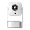 EXTRALINK SMART projetor CINEMA&KARAOKE IMS360 1920X1080P ANDROID 13 projetor para filmes, jogos e música COM 2 MICROFONES branco 300 lúmenes LCD