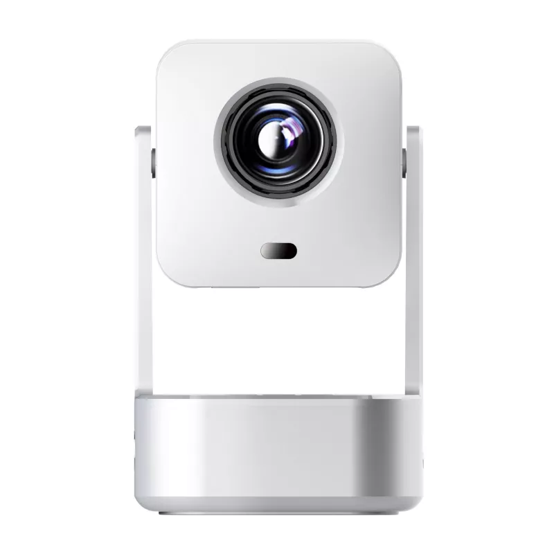 EXTRALINK SMART projetor CINEMA&KARAOKE IMS360 1920X1080P ANDROID 13 projetor para filmes, jogos e música COM 2 MICROFONES branco 300 lúmenes LCD