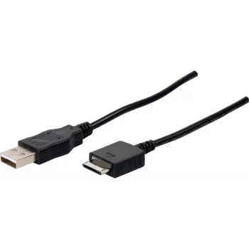 Cabo USB ShiverPeaks para Sony MP3 Walkman – comprimento 1,5 m, modelo 77386