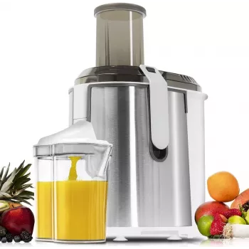 Cecotec Slow Juicer | StrongTitanium 19000 XXL | tipo extrator | titânio | 2000 W | 2 velocidades