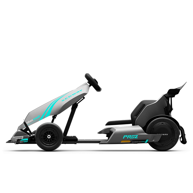Go-kart Ninebot by Segway Gokart PRO 2 Pedal 1 utilizador 4 rodas Cinzento