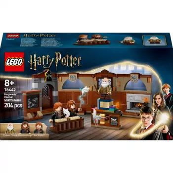 Conjunto de construção LEGO Harry Potter Aula de feitiços do Castelo de Hogwarts 76442 – 204 peças, 3 minifiguras, para crianças a partir dos 8 anos
