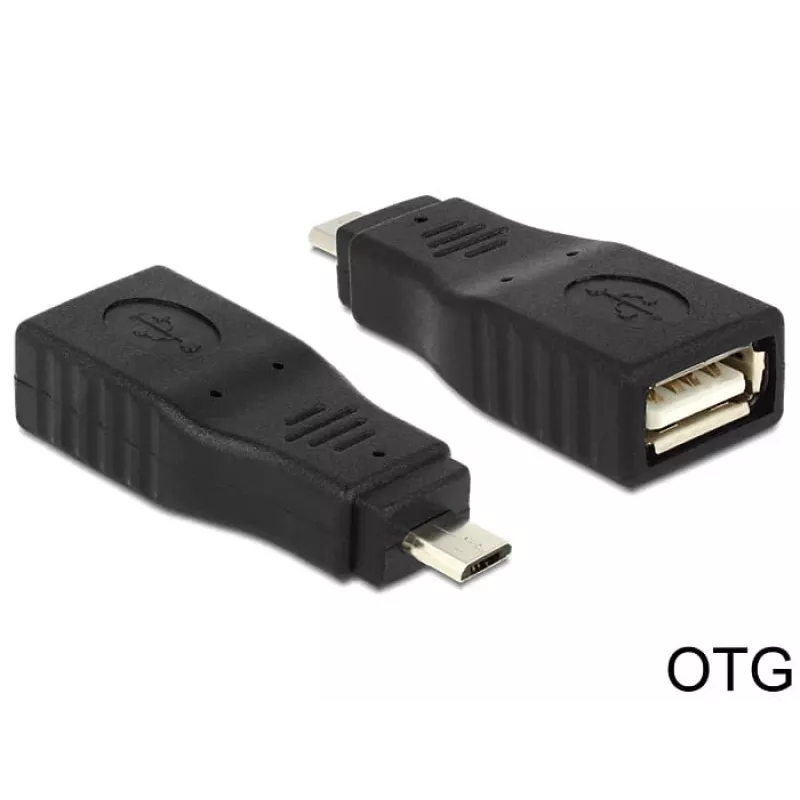 Adaptador de cabo Micro USB2.0-B USB2.0-A DeLOCK 65549