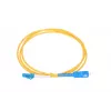Cabo de patch Extralink LC/UPC – SC/UPC monomodo G.652D, simplex, 3 mm, 0,5 m