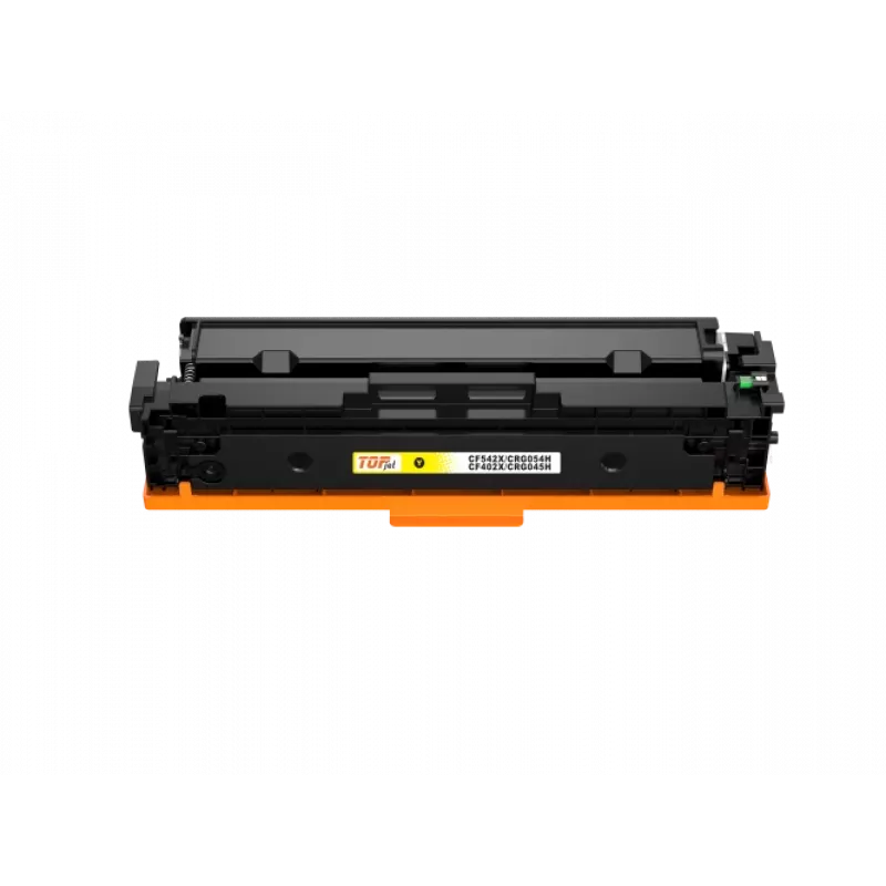 Toner compatível Top-Jet CF542X para HP/Canon, amarelo