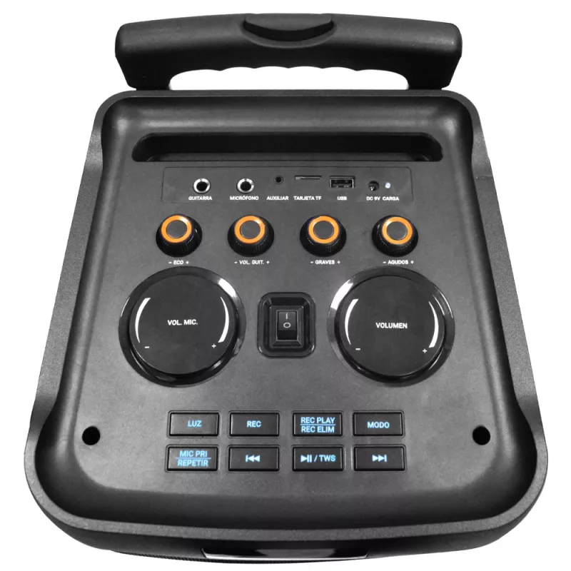 Altifalante portátil Manta SPK5220, preto