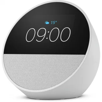 Altifalante inteligente Amazon Echo Spot, branco