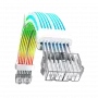 Gamemax cabo de extensão da fonte de alimentação VGA/CPU 2x8PIN-W, branco