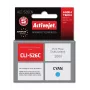 Tinteiro Activejet ACC-526CN (substituto para Canon CLI-526C; Supreme; 10 ml; ciano)