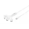 Adaptador USB Delock - USB Type-A (F) para USB-C 24 pinos (M)