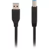 Cabo USB Sharkoon 3 m USB3.0-A/USB3.0-B