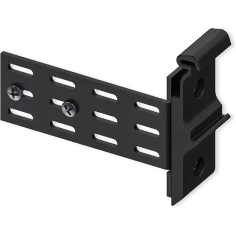 Kit de montagem TELTONIKA PR5MEC23 — ABS preto e aço para instalação segura do dispositivo