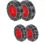 Rodas de Modelo de Trator com Correntes Wiking Fendt 828 – Acessório para Veículos de Modelo