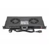 Painel de ventoinhas Extralink EX.19089 19 polegadas 2 ventoinhas com termostato