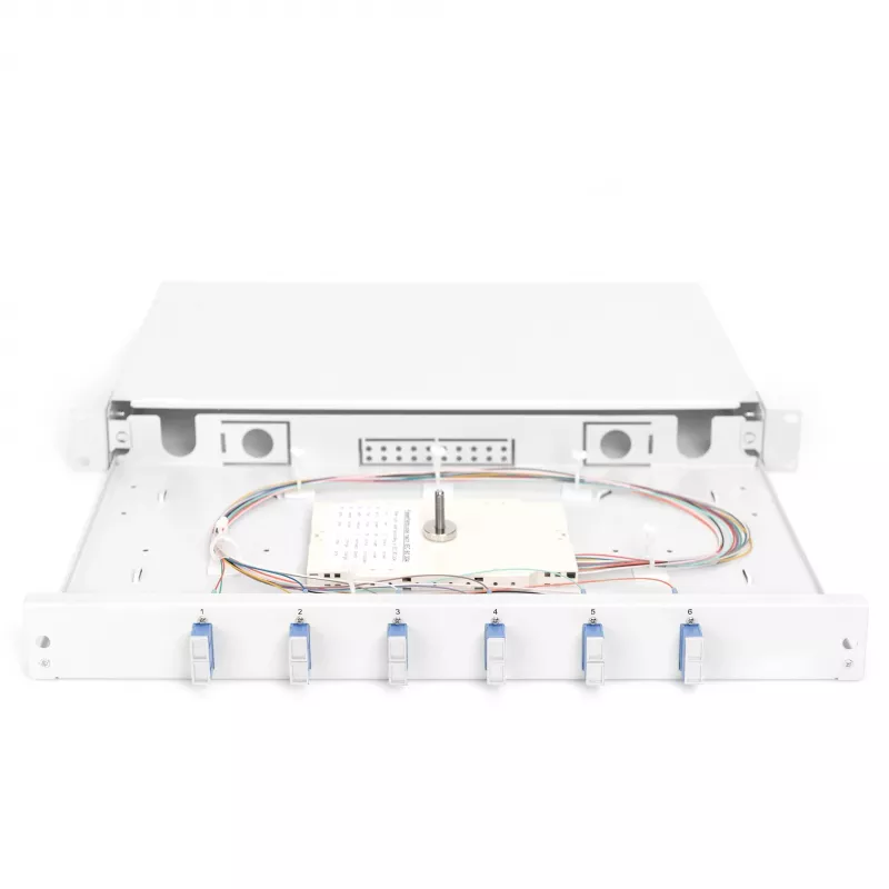 Caixa de fusão de fibra ótica Digitus DN-96320/9 SC OS2 51,5 cm Cinzento