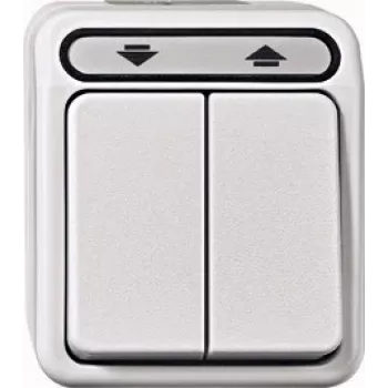 Interruptor de estore MERTEN 1p MEG3715-8029 cinzento claro AQUASTAR MEG3715-8029 MEG3715-8029 (MEG3715-8029)