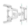 Suporte de parede para TV ONKRON M6L-W para televisores de 40–75 polegadas, branco