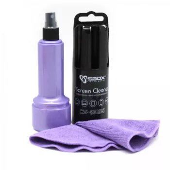 Sbox CS-5005U Limpa-ecrãs 150ml roxo