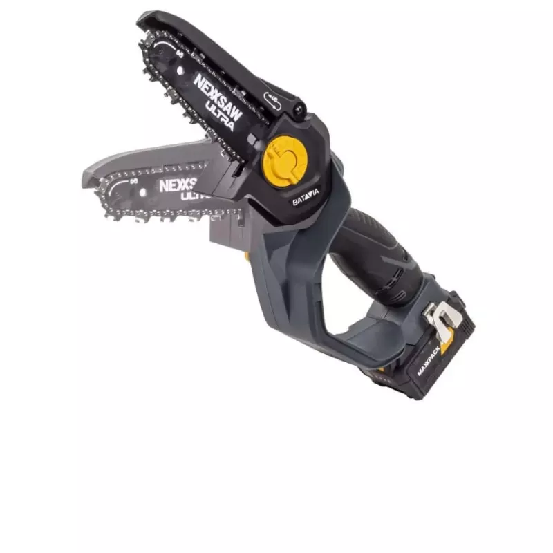 Batavia B.V. | Motosserra de mão sem escovas a bateria 18V Nexxsaw V3 Ultra, sem bateria e carregador | 17,78 cm | Motosserra